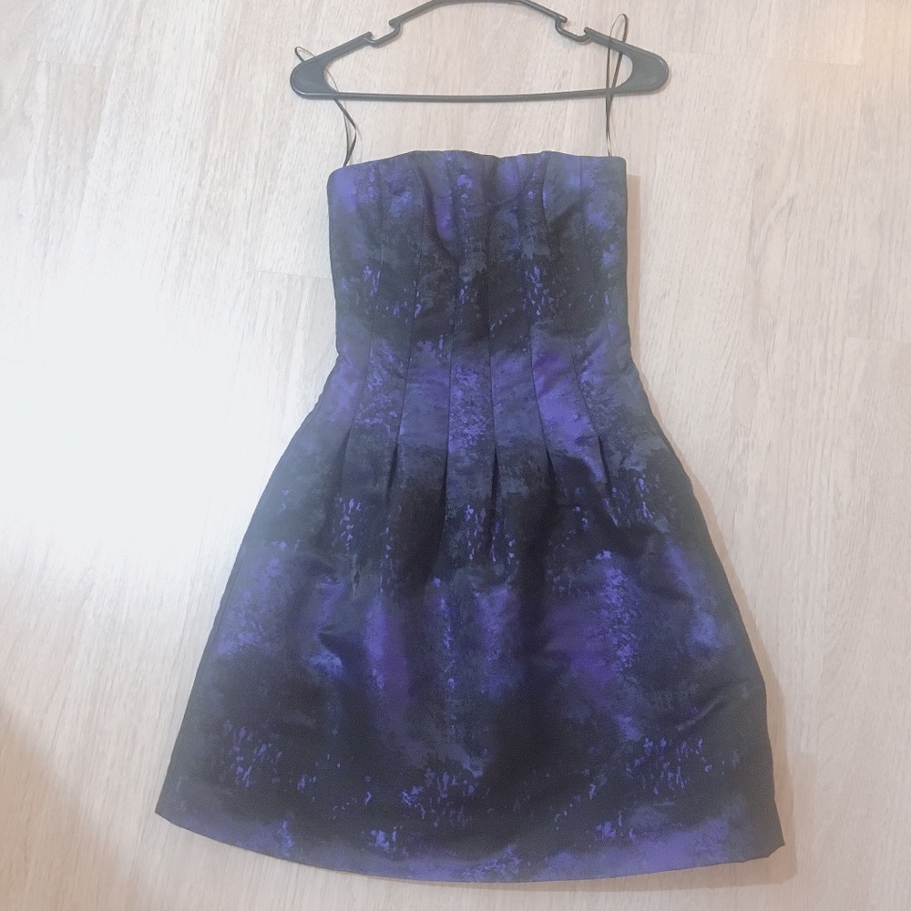 H&M metallic mini dreas